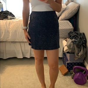 Blue Hollister skater skirt size XS